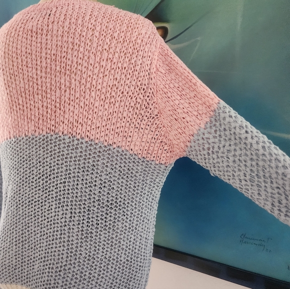 SANDRO | Colorblock Sweater - Picture 7 of 12